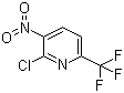 2-Chloro-3-nitro-6-trifluoromethylpyridine molecular structure (CAS 117519-08-1)