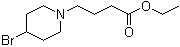 4-Bromo-1-piperidinebutanoic acid ethyl ester molecular structure (CAS 1175512-49-8)