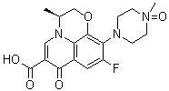Levofloxacin N-Oxide molecular structure (CAS 117678-38-3)