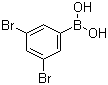 结构式 CAS# 117695-55-3, 3,5-二溴苯硼酸