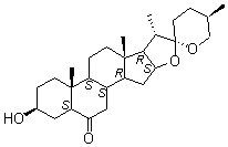 Laxogenine molecular structure (CAS 1177-71-5)