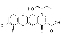 R-Elvitegravir molecular structure (CAS 1177256-05-1)