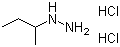 Butan-2-ylhydrazine dihydrochloride molecular structure (CAS 1177361-36-2)