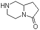 Hexahydropyrrolo[1,2-a]pyrazin-6-one molecular structure (CAS 117810-52-3)