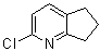 2-Chloro-6,7-dihydro-5H-cyclopenta[b]pyridine molecular structure (CAS 117890-55-8)