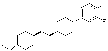 4-[trans-4-[2-(trans-4-Ethylcyclohexyl)ethyl]cyclohexyl]-1,2-difluorobenzene molecular structure (CAS 117923-19-0)