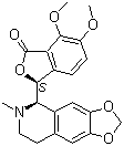 (-)-Hydrastine molecular structure (CAS 118-08-1)