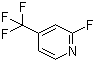 2-Fluoro-4-trifluoromethylpyridine molecular structure (CAS 118078-66-3)
