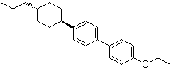 trans-4-Ethoxy-4'-(4-propylcyclohexyl)-1,1'-biphenyl molecular structure (CAS 118106-62-0)