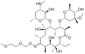 Roxithromycin Impurity F molecular structure (CAS 118267-18-8)