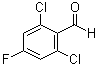 2,6-Dichloro-4-fluorobenzaldehyde molecular structure (CAS 1182709-86-9)