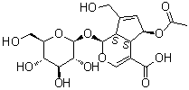 6-O-Acetylscandoside molecular structure (CAS 118292-15-2)
