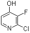 2-Chloro-3-fluoro-4-pyridinol molecular structure (CAS 1184172-46-0)