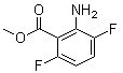 2-Amino-3,6-difluorobenzoic acid methyl ester molecular structure (CAS 1184204-30-5)