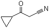 3-Cyclopropyl-3-oxopropanenitrile molecular structure (CAS 118431-88-2)