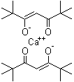 Calcium bis(2,2,6,6-tetramethyl-3,5-heptanedionate) molecular structure (CAS 118448-18-3)