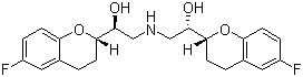 Nebivolol molecular structure (CAS 118457-14-0)