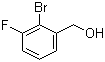 2-Bromo-3-fluorobenzenemethanol molecular structure (CAS 1184915-45-4)