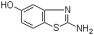 structure of CAS# 118526-19-5, 2-Amino-5-hydroxybenzothiazole;2-Amino-5-hydroxy-1,3-benzothiazole