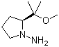 (S)-(-)-1-氨基-2-(1'-甲氧基-1'-甲基乙基)吡咯烷分子结构 (CAS 118535-61-8)