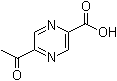 5-Acetyl-2-pyrazinecarboxylic acid molecular structure (CAS 118543-96-7)