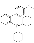 2'-(Dicyclohexylphosphino)-N,N-dimethyl[1,1'-biphenyl]-4-amine molecular structure (CAS 1185899-00-6)