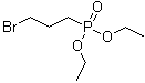 (3-溴丙基)膦酸二乙酯分子结构 (CAS 1186-10-3)