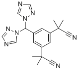 Anastrozole Impurity 13 molecular structure (CAS 1186102-55-5)