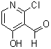 结构式 CAS# 1186310-65-5, 2-氯-4-羟基-3-吡啶甲醛