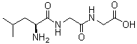 L-亮氨酰甘氨酰甘氨酸分子结构 (CAS 1187-50-4)