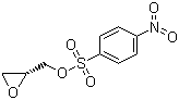 结构式 CAS# 118712-60-0, (S)-(+)-对硝基苯磺酸缩水甘油酯