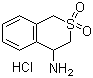 4H-Amino-1,3-dihydro-2-benzothiopyran 2,2-dioxide hydrochloride molecular structure (CAS 1187830-61-0)