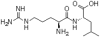 L-Arginyl-L-leucine molecular structure (CAS 1188-24-5)
