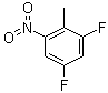 1,5-Difluoro-2-methyl-3-nitrobenzene molecular structure (CAS 1188412-98-7)