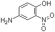 4-Amino-2-nitrophenol molecular structure (CAS 119-34-6)