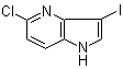 5-Chloro-3-iodo-1H-pyrrolo[3,2-b]pyridine molecular structure (CAS 1190310-88-3)
