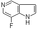 7-Fluoro-1H-pyrrolo[3,2-c]pyridine molecular structure (CAS 1190315-04-8)