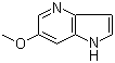 6-Methoxy-1H-pyrrolo[3,2-b]pyridine molecular structure (CAS 1190317-86-2)