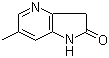 1,3-Dihydro-6-methyl-2H-pyrrolo[3,2-b]pyridin-2-one molecular structure (CAS 1190322-98-5)
