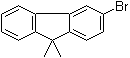structure of CAS# 1190360-23-6, 3-Bromo-9,9-dimethylfluorene