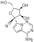 GS-441524分子结构 (CAS 1191237-69-0)