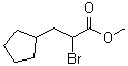 alpha-Bromocyclopentanepropanoic acid methyl ester molecular structure (CAS 1191453-82-3)