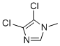 structure of CAS# 1192-53-6, 4,5-Dichloro-1-methylimidazole