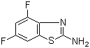 2-Amino-4,6-difluorobenzothiazole molecular structure (CAS 119256-40-5)
