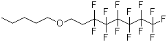 1,1,1,2,2,3,3,4,4,5,5,6,6-Tridecafluoro-8-(pentyloxy)octane molecular structure (CAS 1193009-93-6)