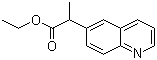 Ethyl 2-(quinolin-6-yl)propanoate molecular structure (CAS 1193317-61-1)