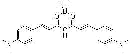 (T-4)-[(1E,6E)-1,7-Bis[4-(dimethylamino)phenyl]-1,6-heptadiene-3,5-dionato]difluoroboron molecular structure (CAS 1193447-34-5)