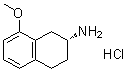 (2R)-8-Methoxy-1,2,3,4-tetrahydronaphthalen-2-amine hydrochloride molecular structure (CAS 119363-61-0)