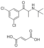 5-Chloro Bupropion Fumarate molecular structure (CAS 1193779-50-8)