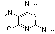 structure of CAS# 1194-78-1, 2,4,5-Triamino-6-chloropyrimidine;6-Chloro-2,4,5-pyrimidinetriamine